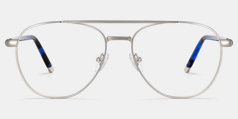 Calvin Aviator Silver Glasses