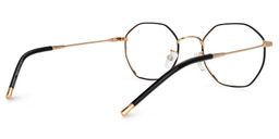 Reyes Geometric Black Glasses3