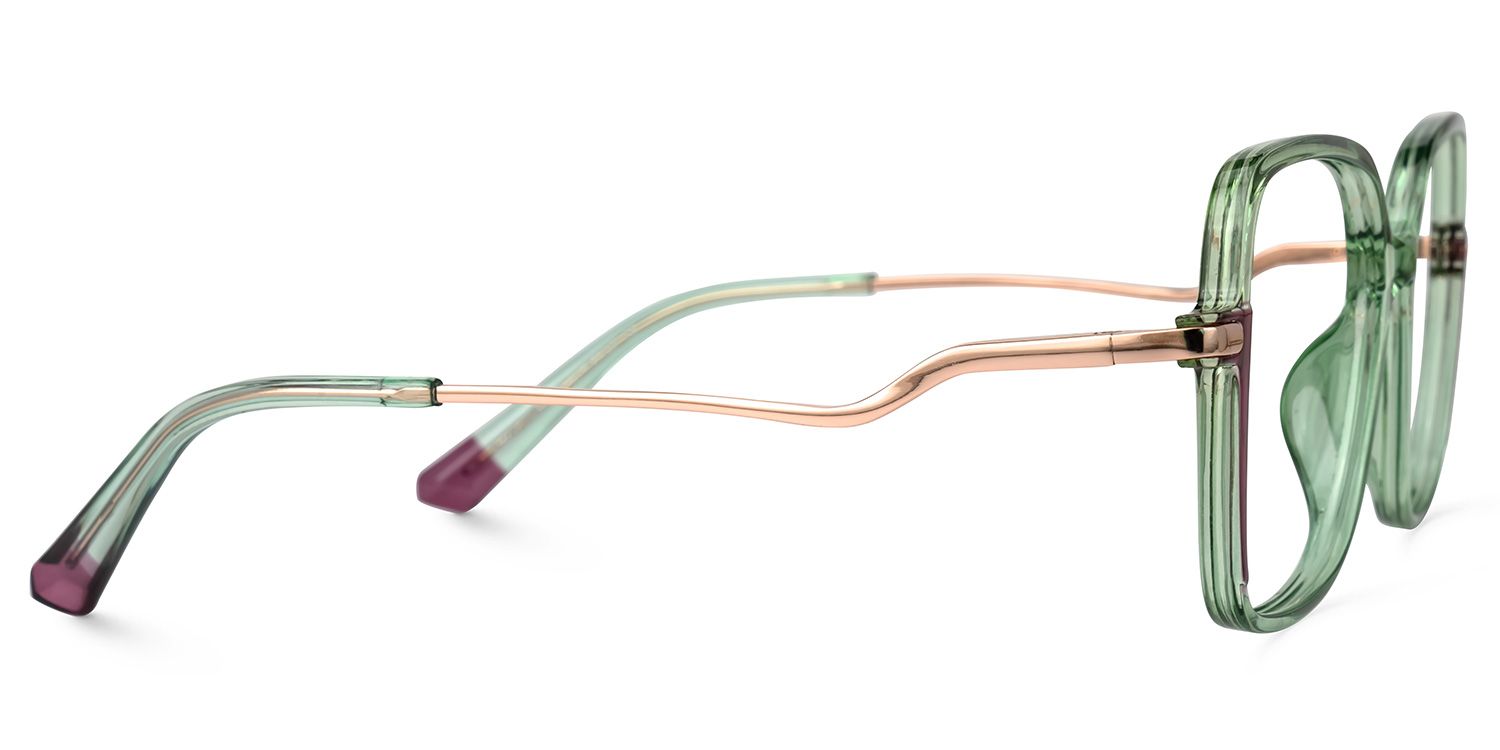 Rendon Square Green Glasses2