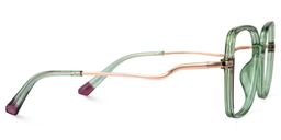 Rendon Square Green Glasses2