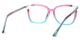 Sidibe Square Pink Blue Glasses3