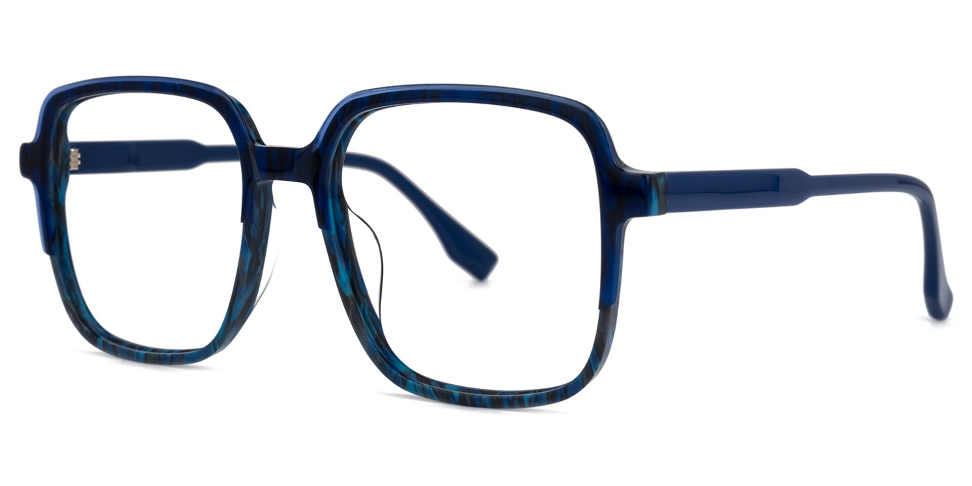 Monty Square Blue Glasses1