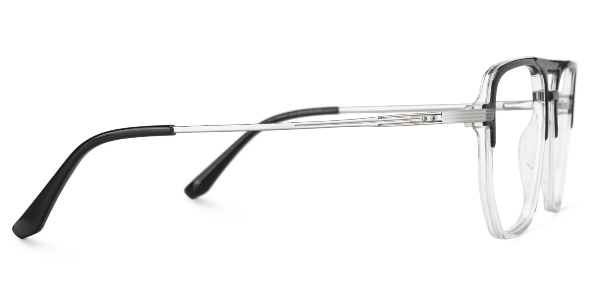 Aviator Adris Black Glasses deals -Zeelool Glasses2