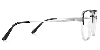 Adris Aviator Black Glasses2