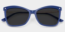 Isaebella Butterfly Blue Glasses1