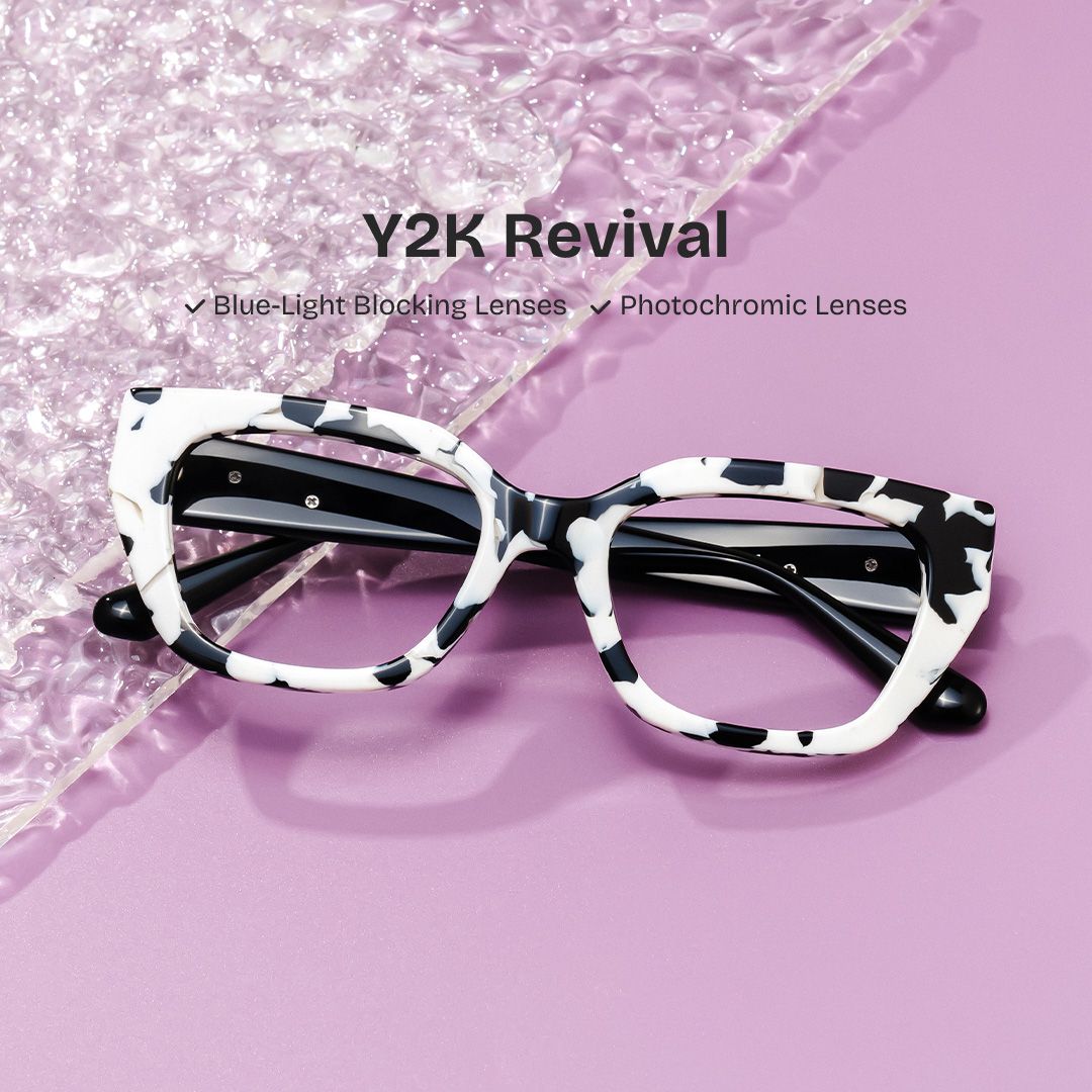 Rectangular Glasses for Round Face0