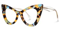 Tiffenie Cateye Tortoise Glasses1