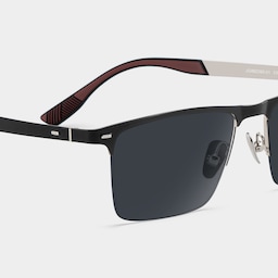 Brock Browline Black Glasses4