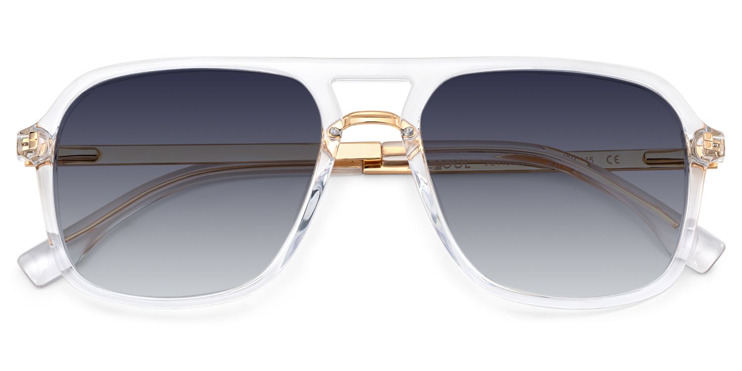 Aviator Kilworth Clear Glasses deals -Zeelool Glasses1