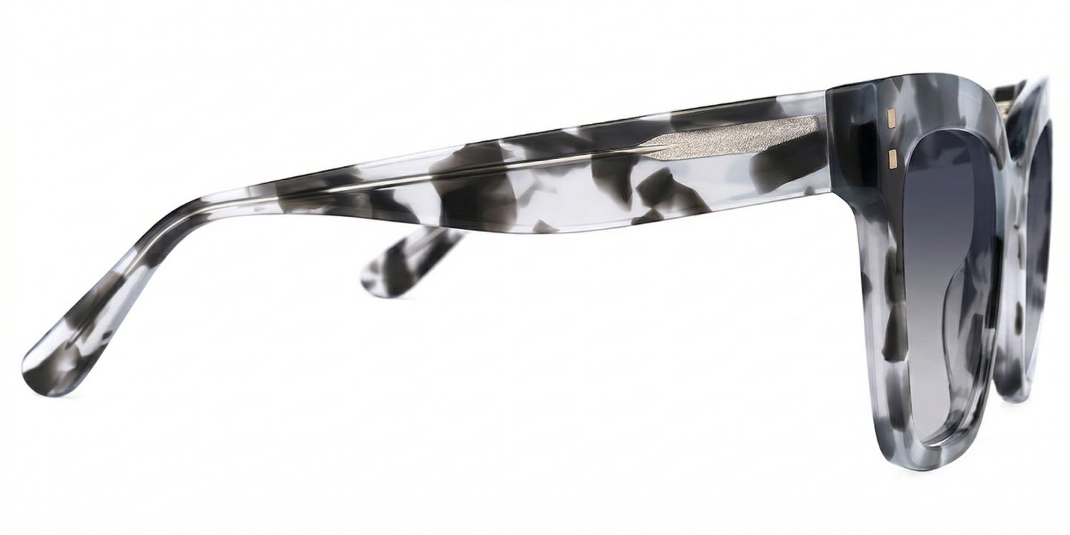 Minguela Square Gray-Tortoise Eyeglasses and Acetate Frames2