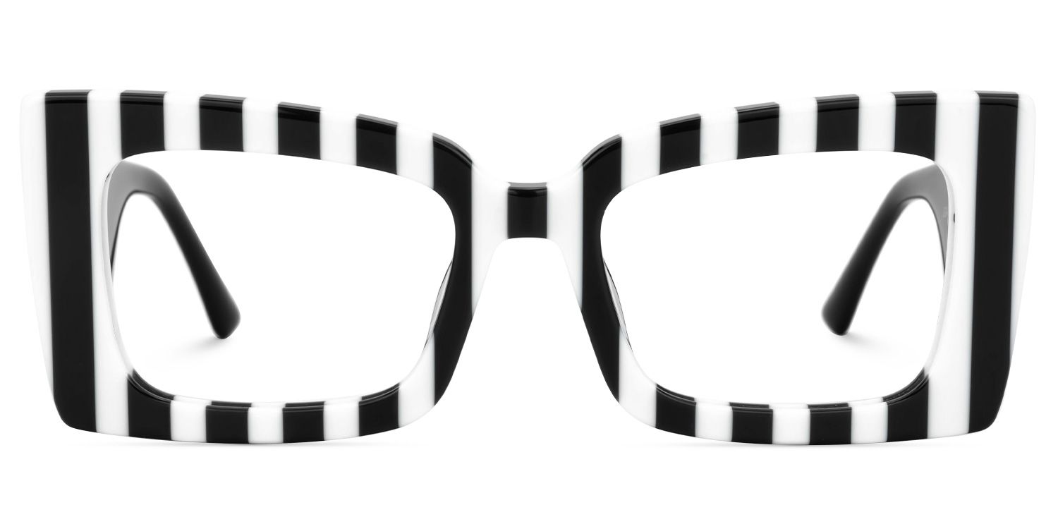 Mitia Zebra Print Prescription Glasses and Frames0