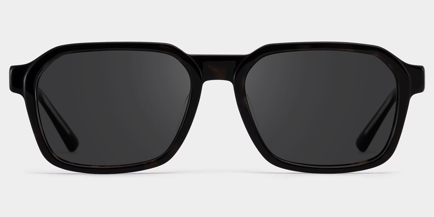 Arden Rectangle Tortoise Frame Eyeglasses for Man| ZEELOOL0