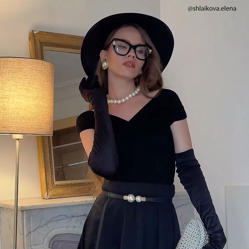 Pearl - Cat Eye Glasses with Pearls10