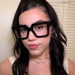 Brandon Square Black Glasses8