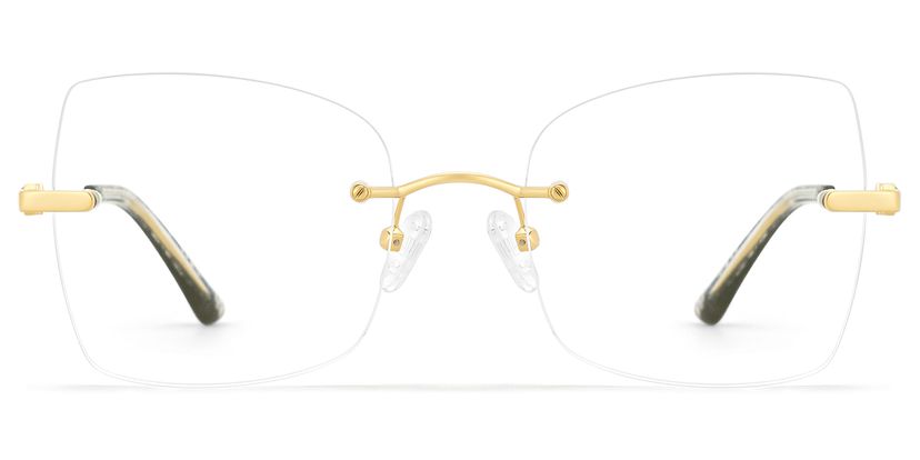 Tierney Butterfly Gold Glasses
