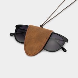 Magnetic Sunglasses Eyeglasses Brown Strap2