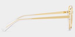 Oromiya Aviator Clear Glasses6