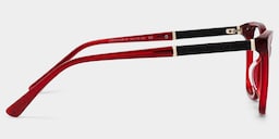 Finnian Square Red Glasses4