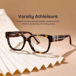 Blake Tortoise Square Glasses0