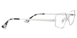 Lyle Rectangle Silver Glasses4
