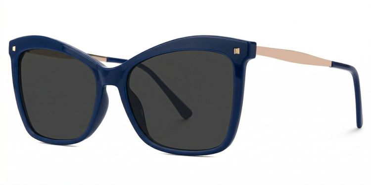 Isaebella Butterfly Blue Glasses