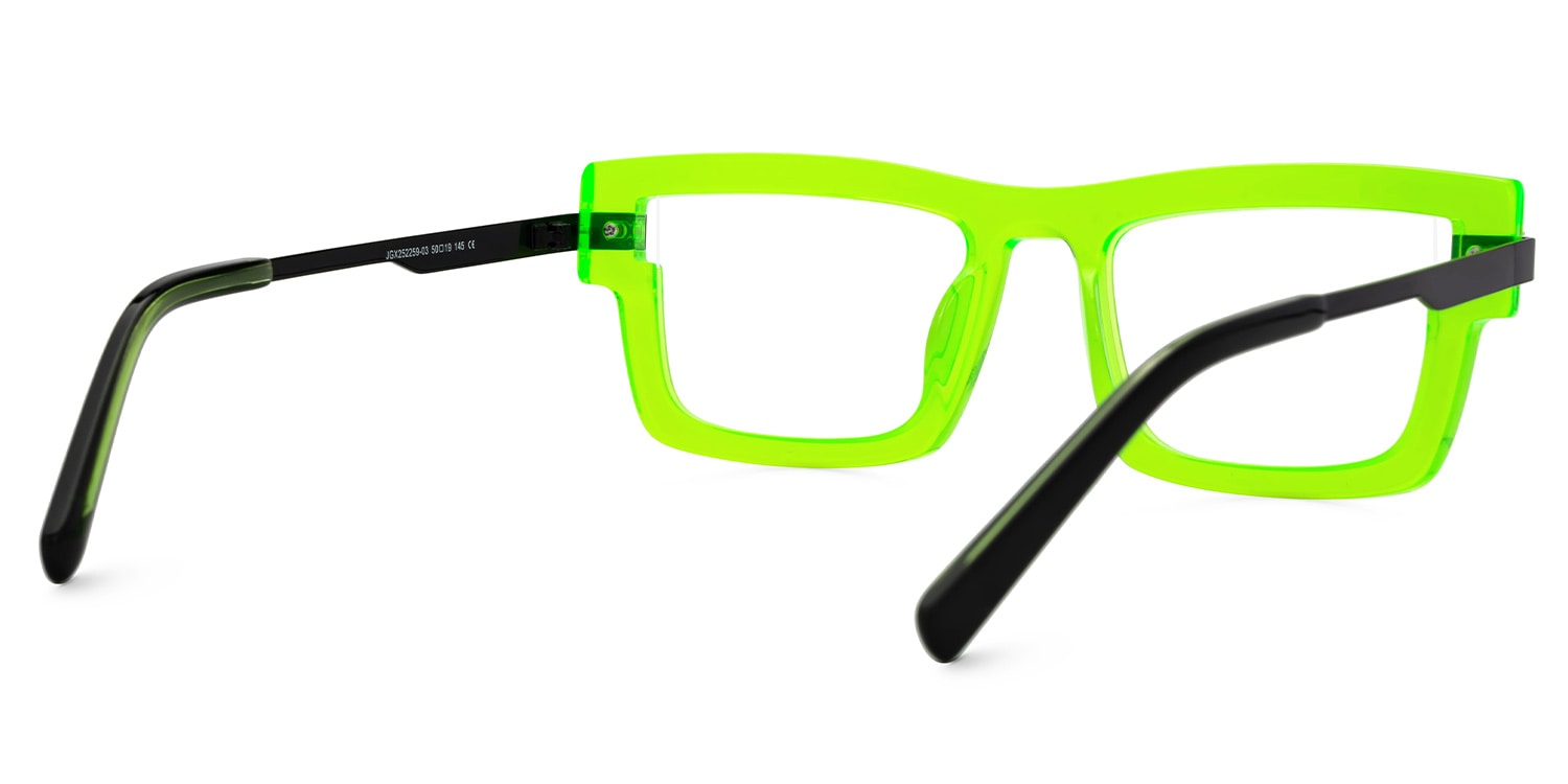 Yasu0321 Yohji Yamamoto Look 008 Silver Prescription Eyeglasses