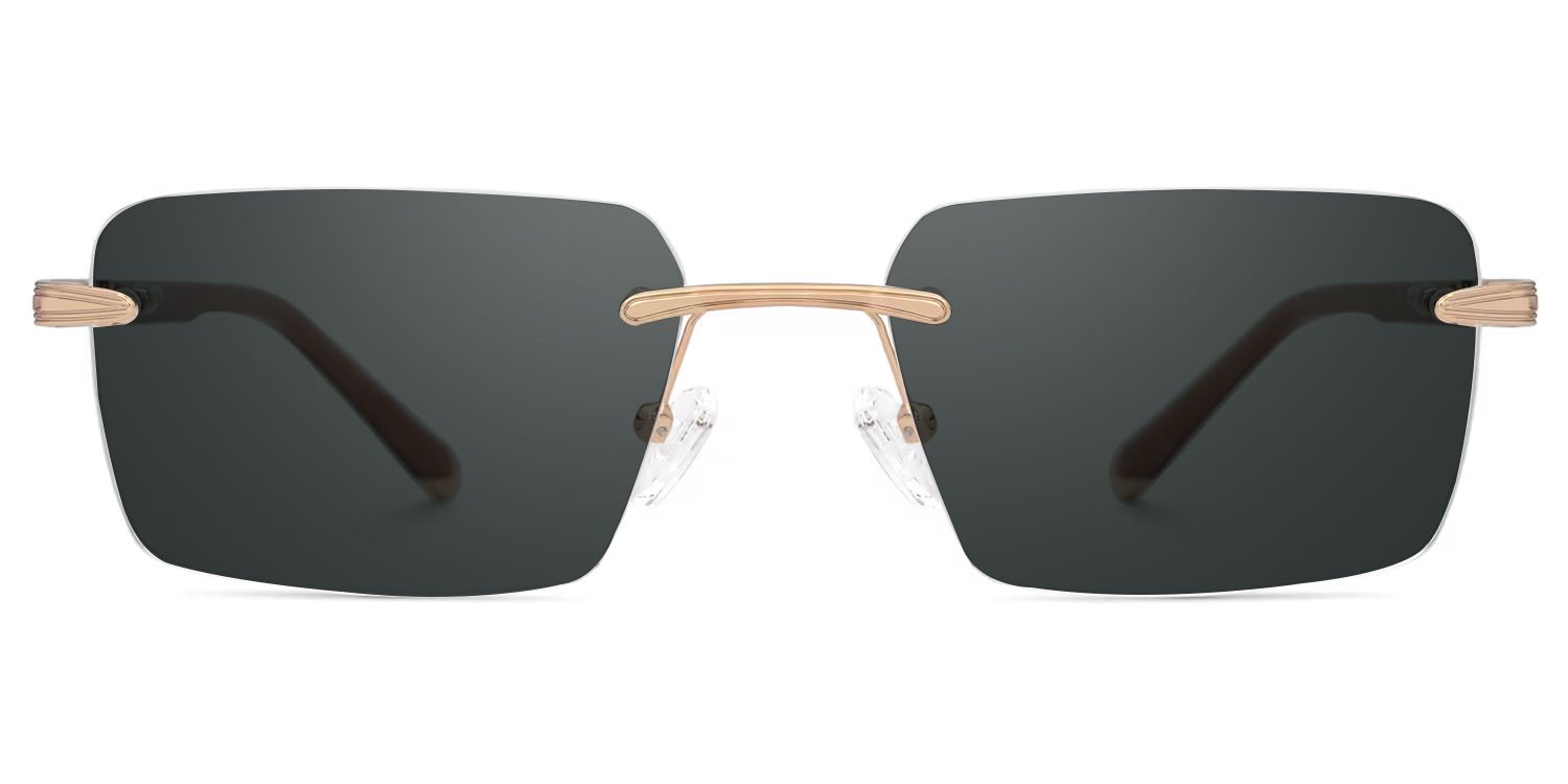 Savitrie Rectangle Brown Frame Sunglasses Online Sale | ZEELOOL0