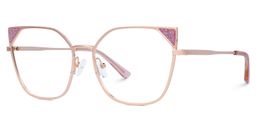 Elston Pink Cat eye Glasses2