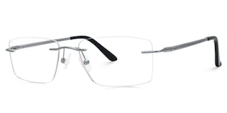 Ndiaye Rectangle Silver Glasses1
