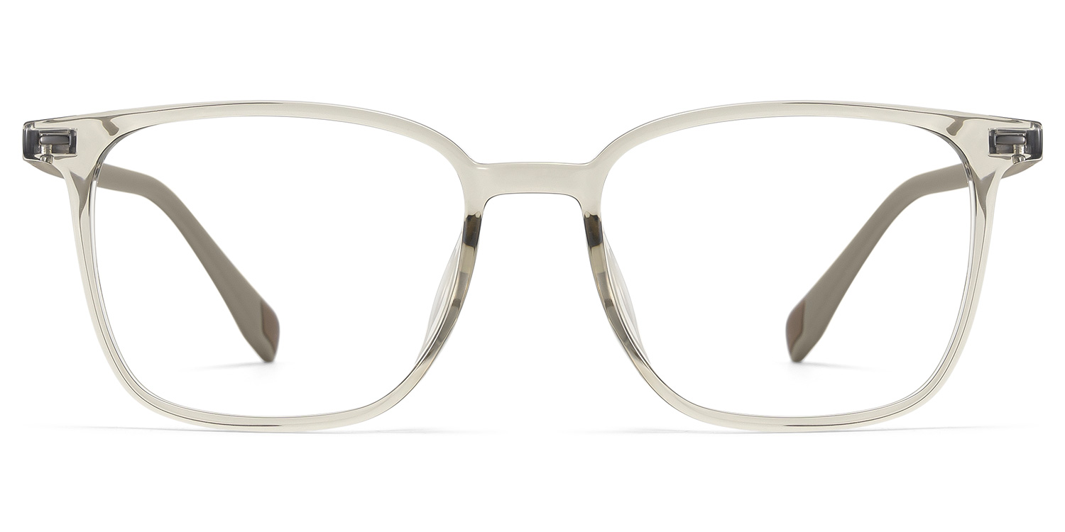 Charles Square Green Glasses with Full Rim | ZEELOOL
