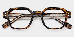 Joy Geometric Tortoise Glasses2