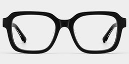 Parker Black Square Glasses1