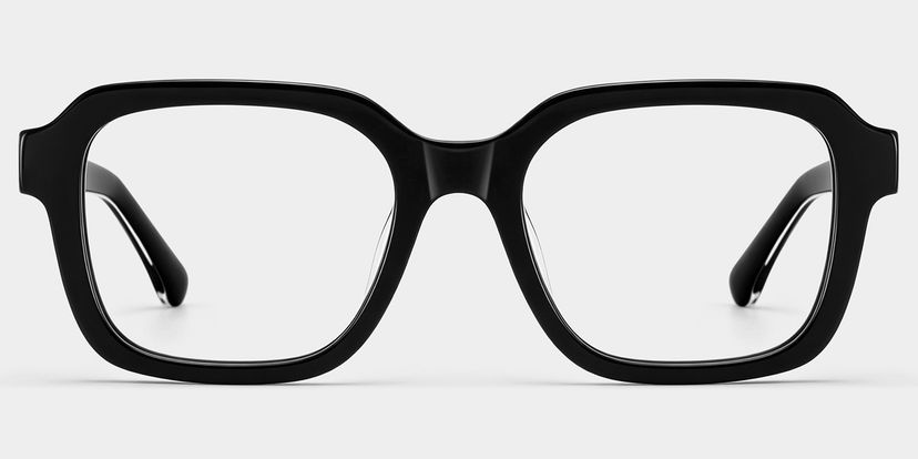 Parker Black Square Glasses