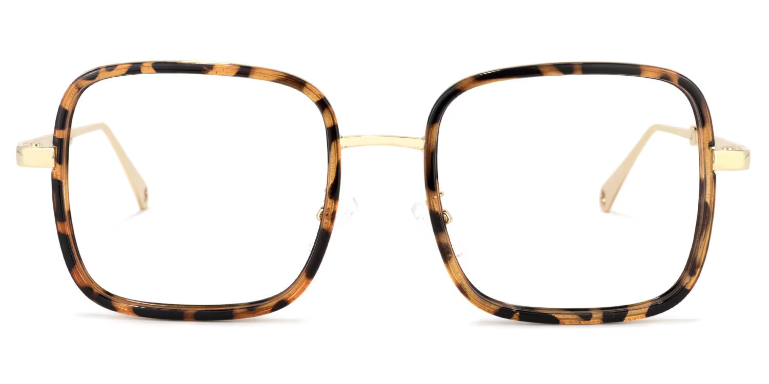 Ozzy Square Clear Glasses | Zeelool Glasses1