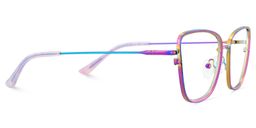 Solimar Iridescent Square Glasses4