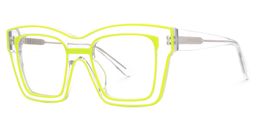 Legette Square Yellow Glasses1