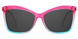 Isaebella Butterfly Pink Blue Sunglasses0