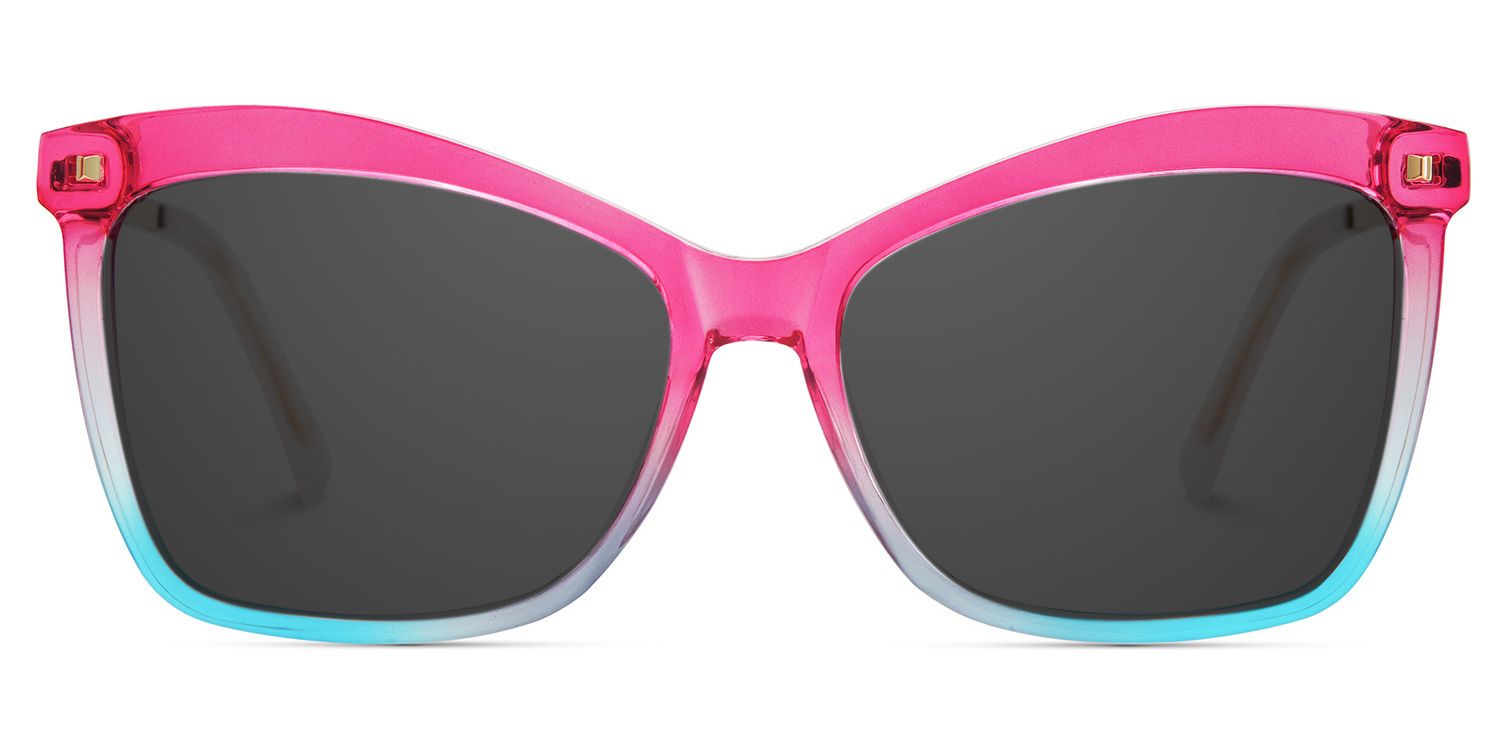 Pink-Blue Color Eyeglasses for Isaebella Frame Glasses | Zeelool0