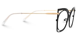 Ballou Butterfly Black Glasses2