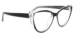 Tarun Black Cat eye Glasses3