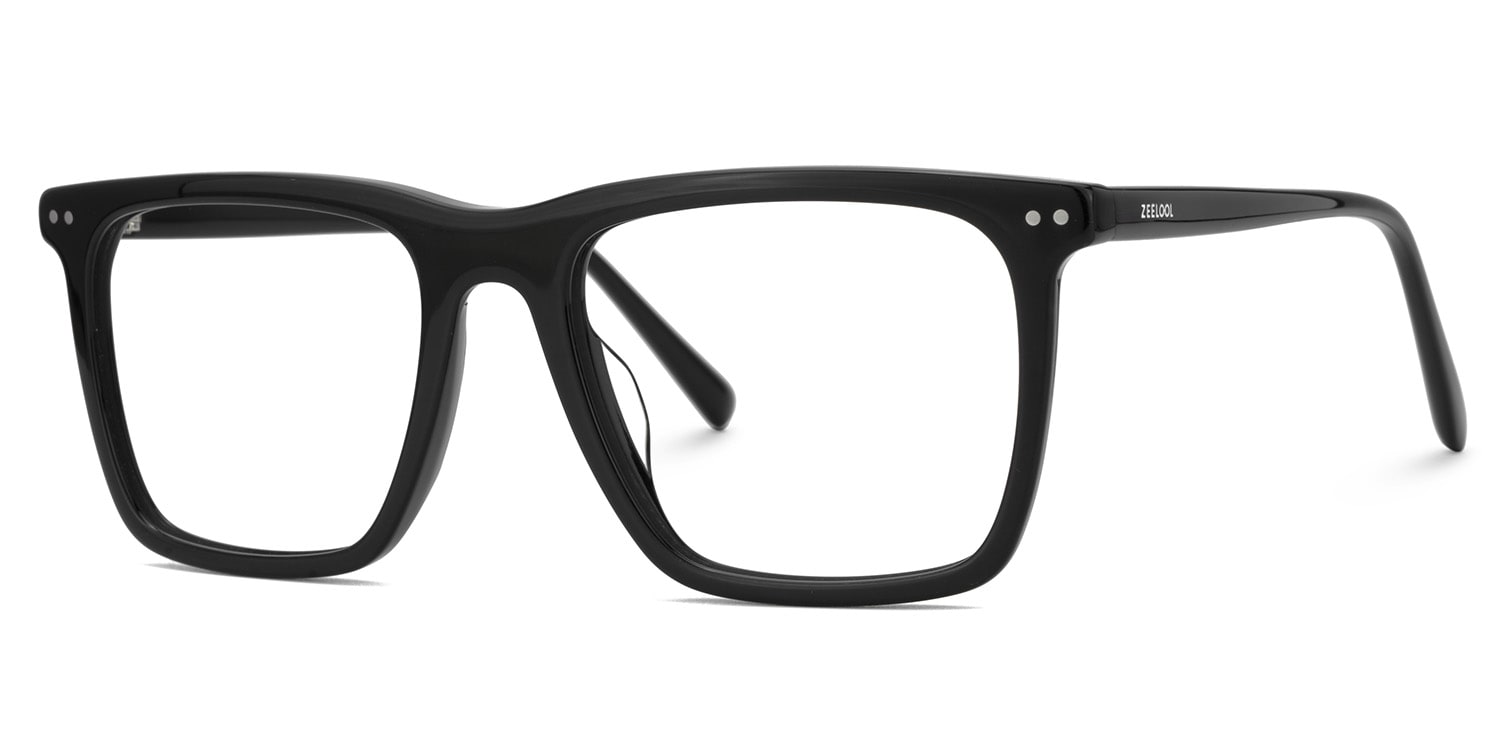 Frantz Square Black Glasses3