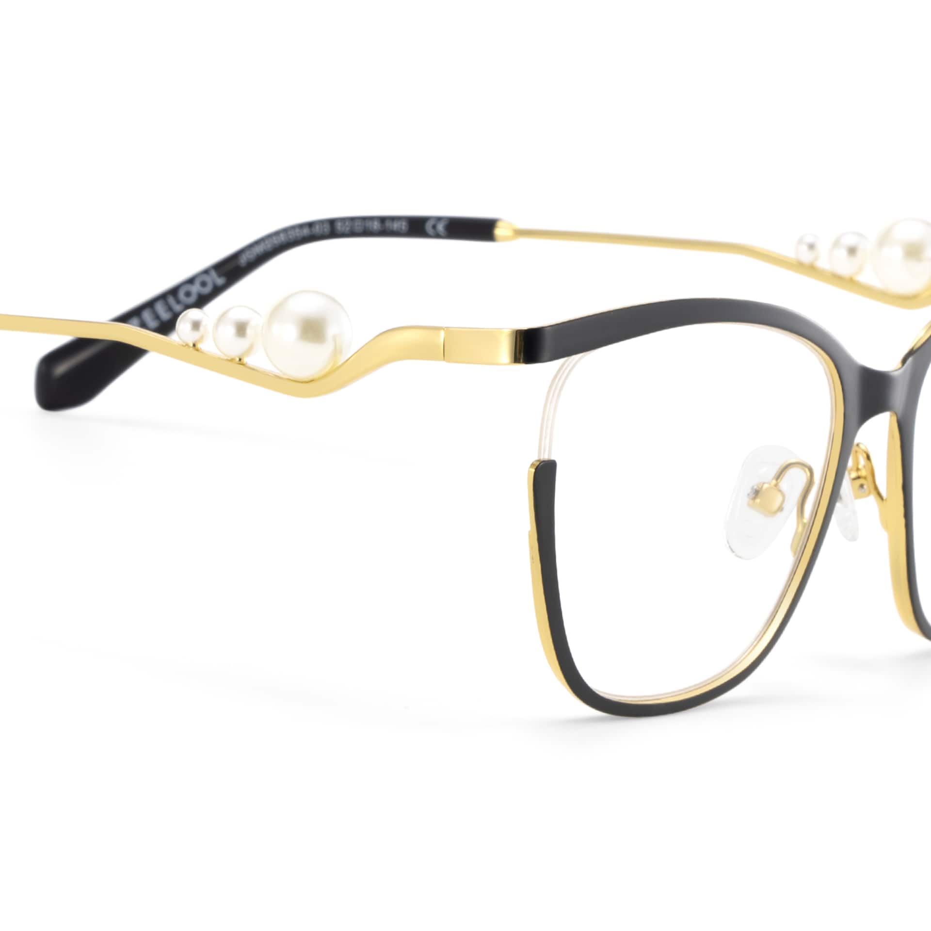 Aria Eyeglasses in Round Black Frame | Zeelool6