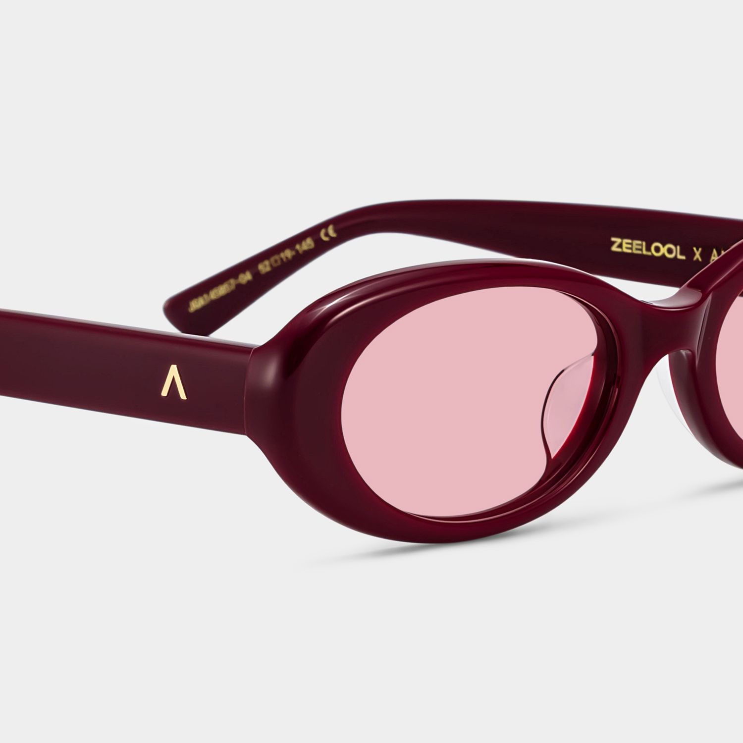 ZEELOOL x Aimee Song The 90s Red Oval Glasses4