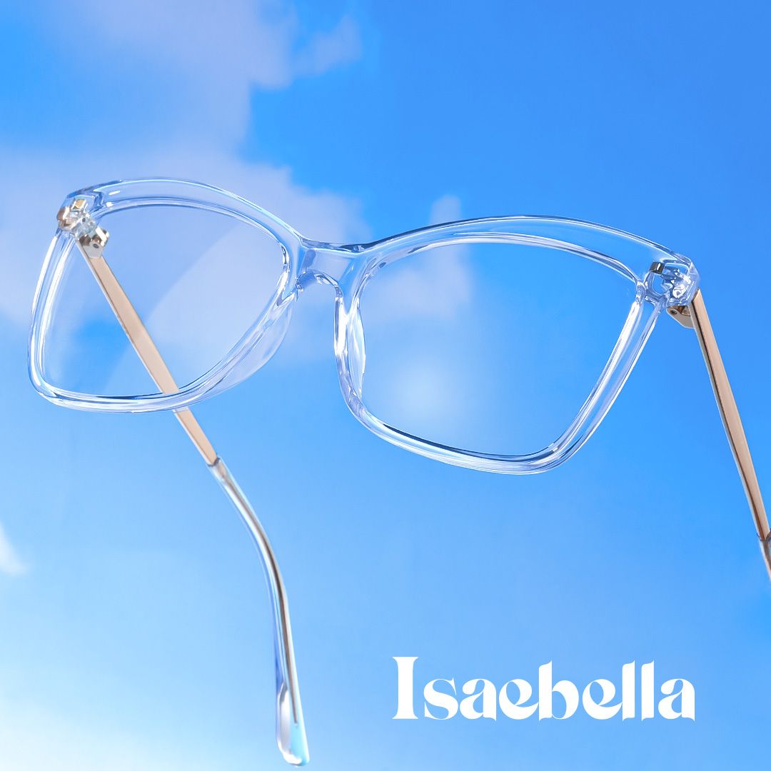 Isaebella Clear Butterfly Shaped Eyeglasses | ZEELOOL0