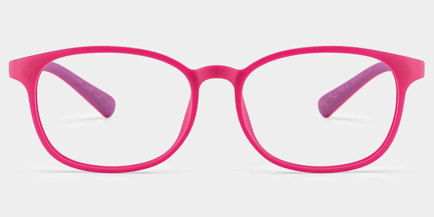 しらたま Gold Rectangle Jaxon Glasses with Rimless | Zeelool