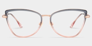 Sloane Cat-Eye Two-tone Glasses1