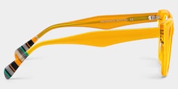 Julius Butterfly Yellow Glasses7