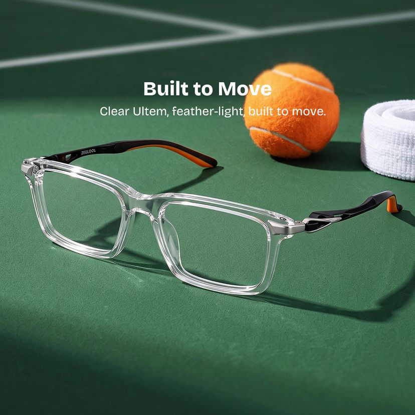 Orion Clear Rectangle Glasses
