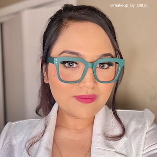 Liizbeett Square Green Glasses7