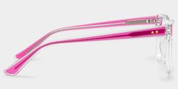 Eva Clear Rectangle Glasses4